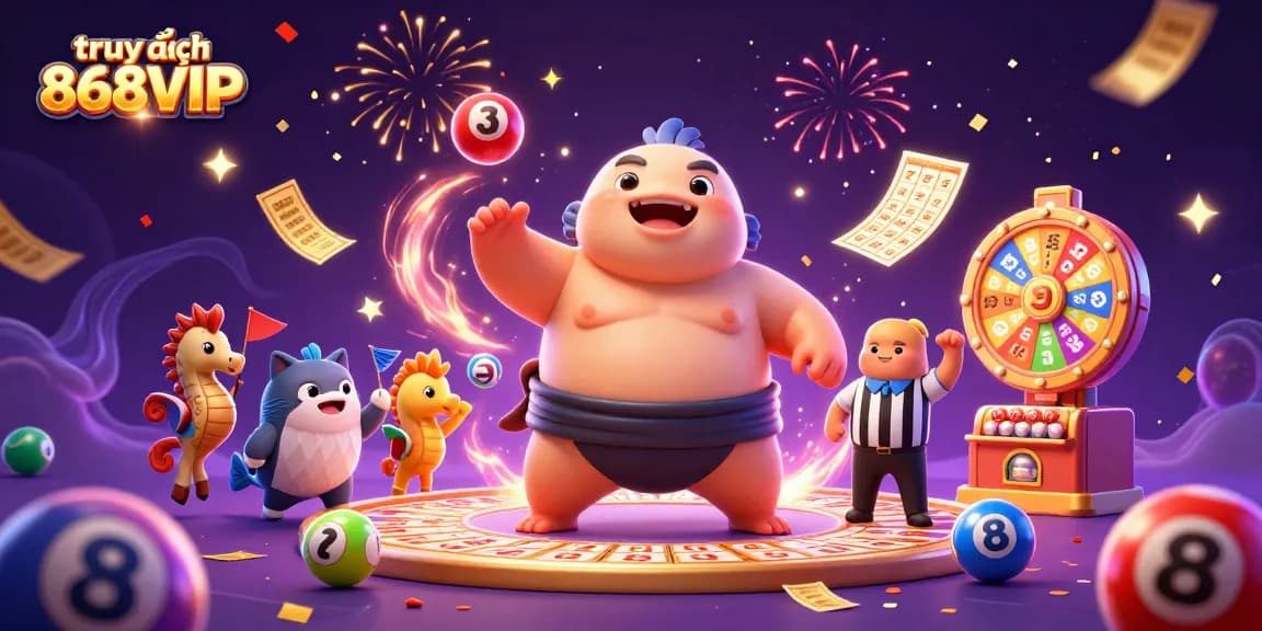 Engage in vibrant gaming with truy cập 868VIP featuring a lively underwater scene of fugu and catfish at a casino.