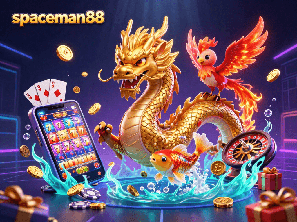 Win jackpots today with spaceman88's exciting features and vibrant casino elements.