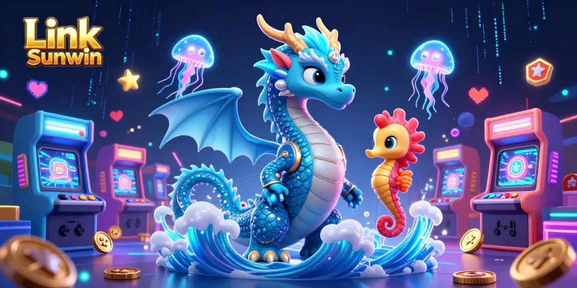 Experience thrilling wins at Link Sunwin with magical casino elements and vibrant gaming action.