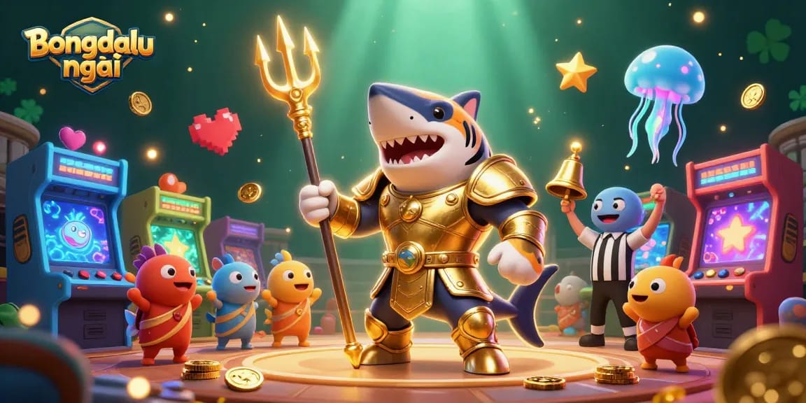 Place bets strategically with Bongdalu mới, featuring a lively underwater gaming scene.