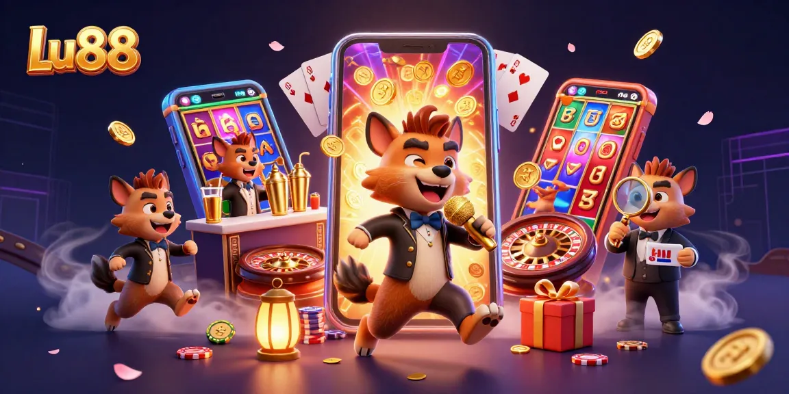 Lu88 casino features hyena characters bringing fun, laughter, and excitement to players with colorful games.