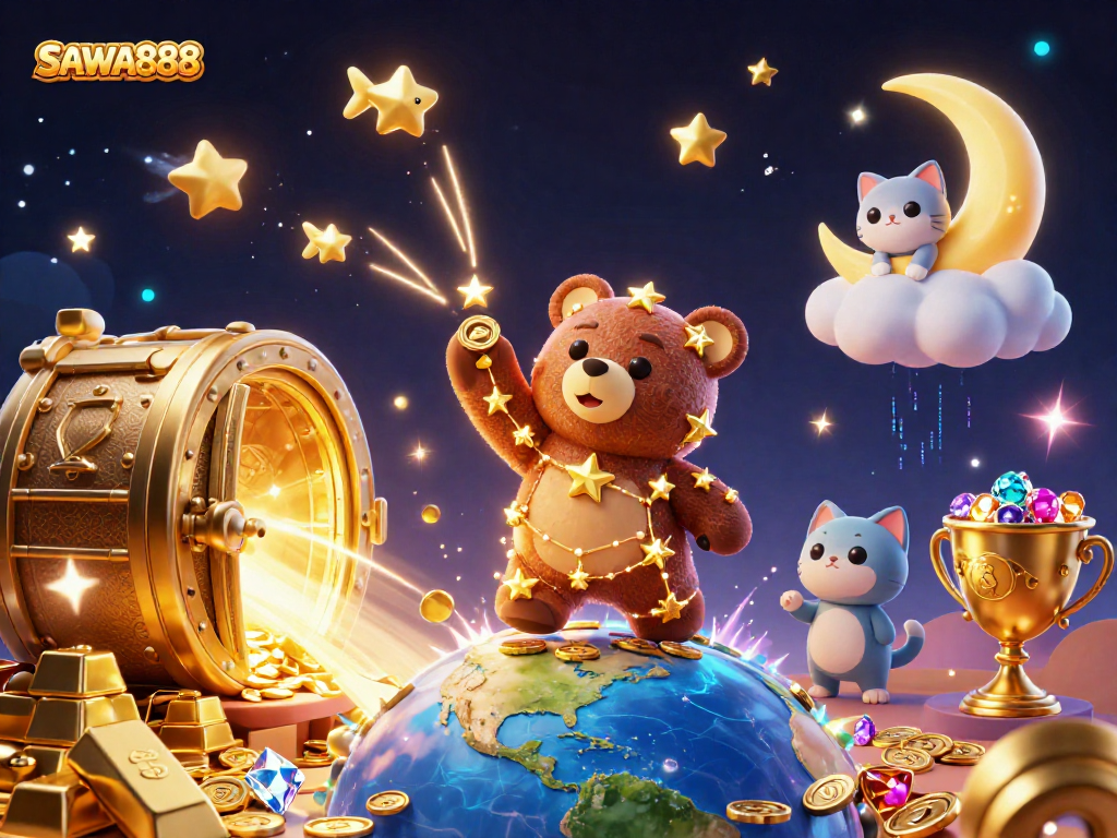 SAWA888 invites players to experience thrilling slots with stunning visuals and exciting gameplay elements in a vibrant atmosphere.