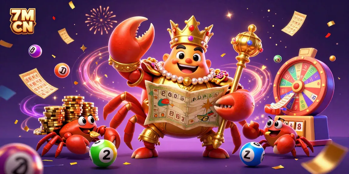 Join the excitement of 7M CN with a dynamic gaming illustration showcasing vibrant numbers and characters.