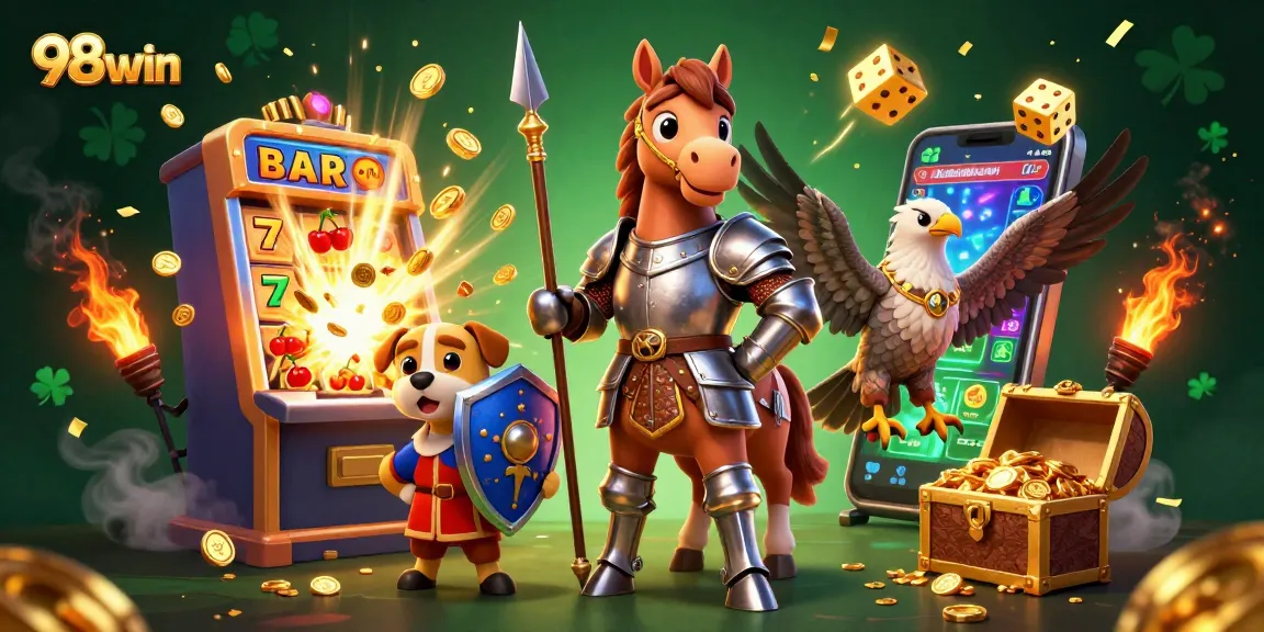 Enjoy thrilling casino games at 98win with vibrant jackpots and exciting gameplay.